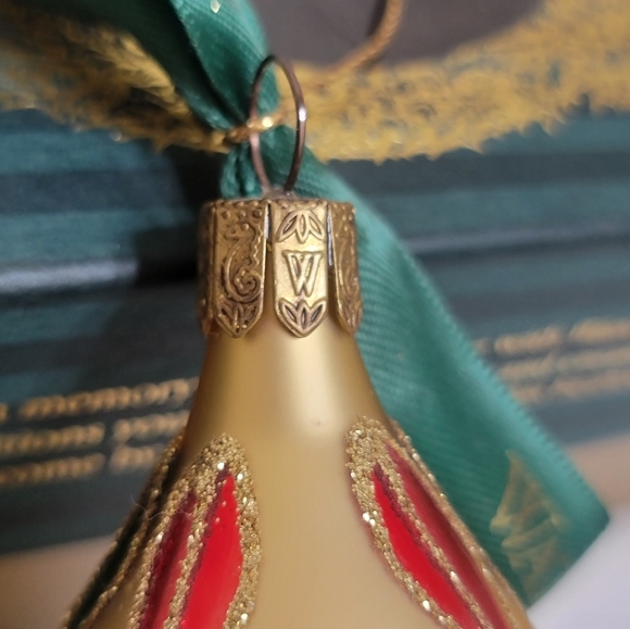 WATERFORD HOLIDAY HEIRLOOMS 1998 DATED EGG CHRISTMAS ORNAMENT - Picture 12 of 16